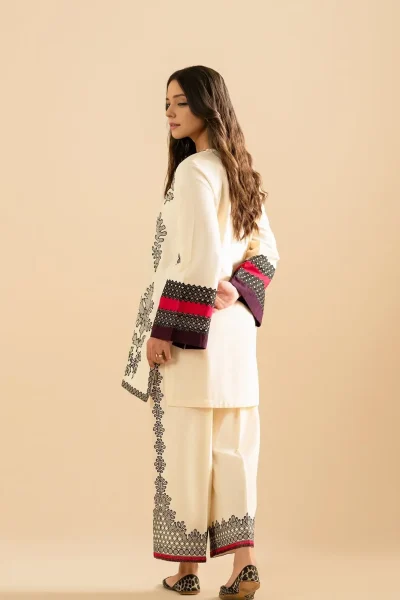 ETHNC Printed Co-Ord Set 110 Shirt Back Design