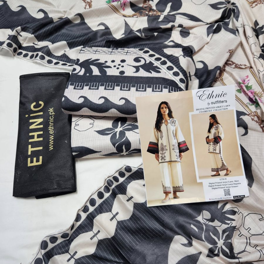 Printed Co-Ord Set 110 | Women’s 2-Piece Suit in Crepe Fabric