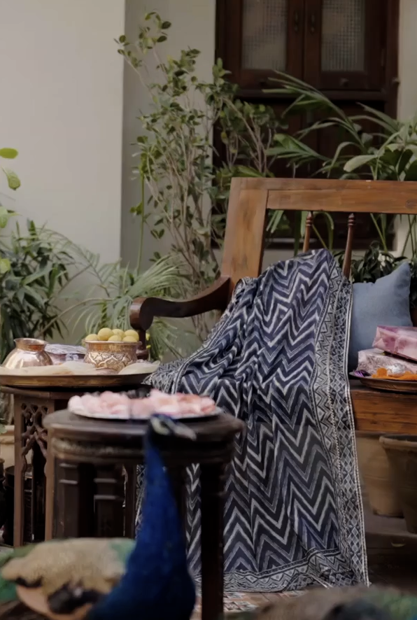 Luxury Lawn D-210 | Embroidered 3-Piece Unstitched Suit with Chiffon Dupatta