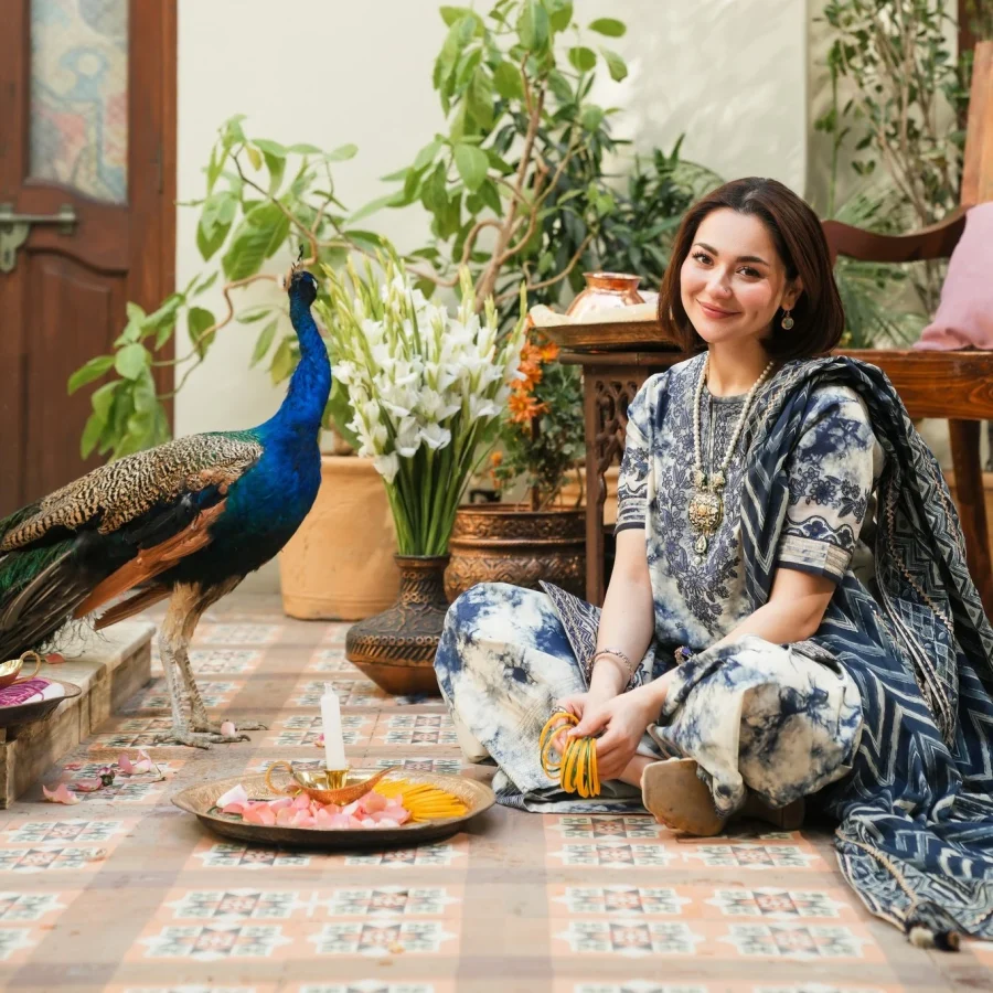 Luxury Lawn D-210 | Embroidered 3-Piece Unstitched Suit with Chiffon Dupatta